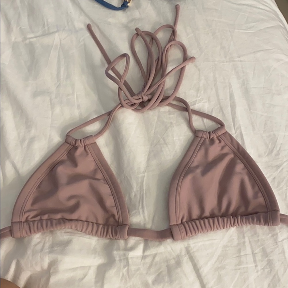 Pink montce top size L
